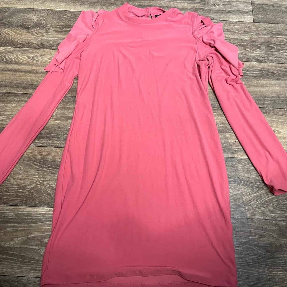 Derek Heart cold shoulder dress